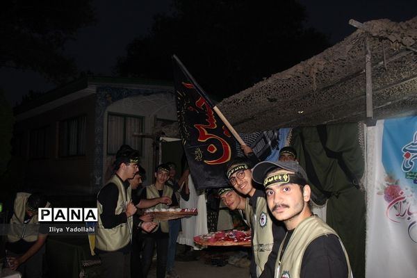 حضور دانش‌آموزان  شهر تهران در اردوی قطب 1 سازمان دانش آموزی