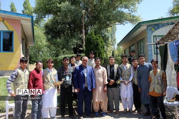 حضور دانش‌آموزان  شهر تهران در اردوی قطب 1 سازمان دانش آموزی