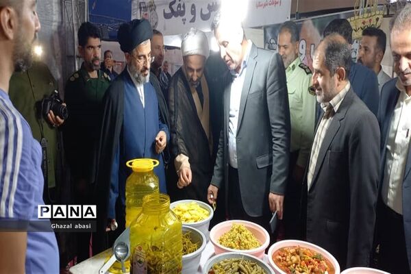 آیین افتتاح جشنواره اقتصاد مقاومتی بسیج در شهرستان محمودآباد