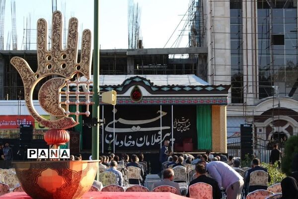 آیین تجلیل از پیرغلامان و خادمان حسینی زنجان
