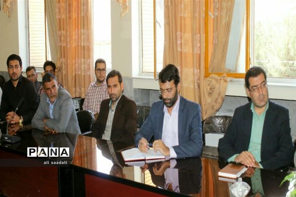 انتصاب مسئول جدید حراست مدیریت آموزش و پرورش کلات