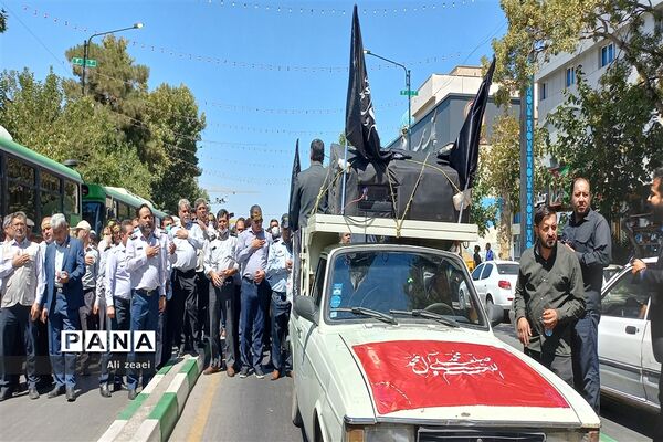 اعزام کاروان خادم الحسین شهرداری مشهد به نجف اشرف