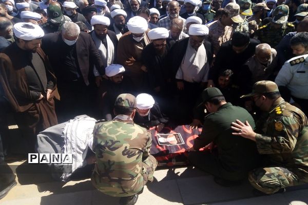 مراسم تشییع پیکر امام جمعه تربت جام حجه الاسلام والمسلمین میرزا حسین معتمدی فر