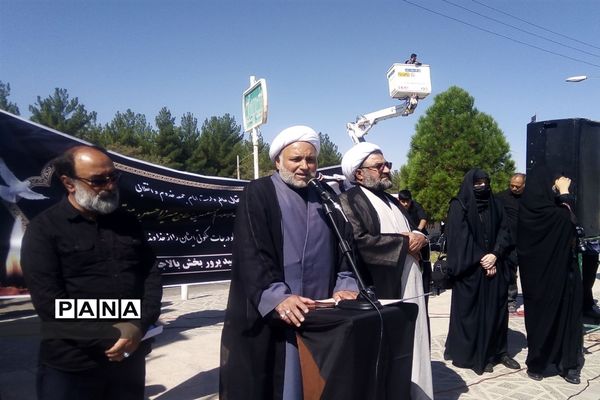 مراسم تشییع پیکر امام جمعه تربت جام حجه الاسلام والمسلمین میرزا حسین معتمدی فر