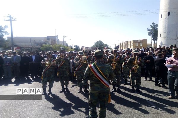 مراسم تشییع پیکر امام جمعه تربت جام حجه الاسلام والمسلمین میرزا حسین معتمدی فر