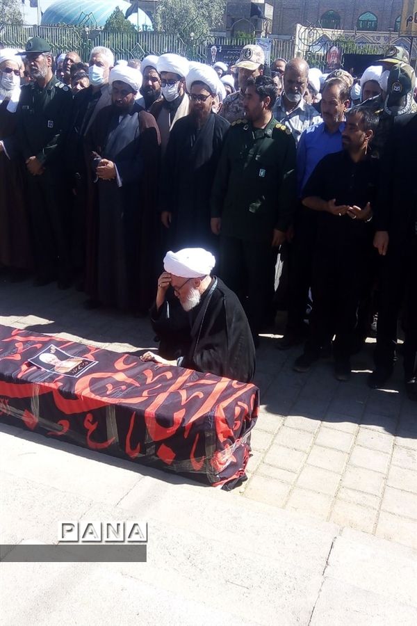 مراسم تشییع پیکر امام جمعه تربت جام حجه الاسلام والمسلمین میرزا حسین معتمدی فر