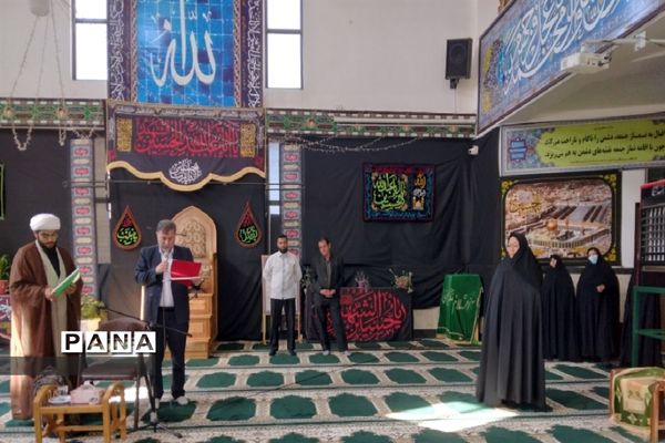 برگزاری مراسم توجیهی کاروان زائران اربعین در شهرستان گلبهار