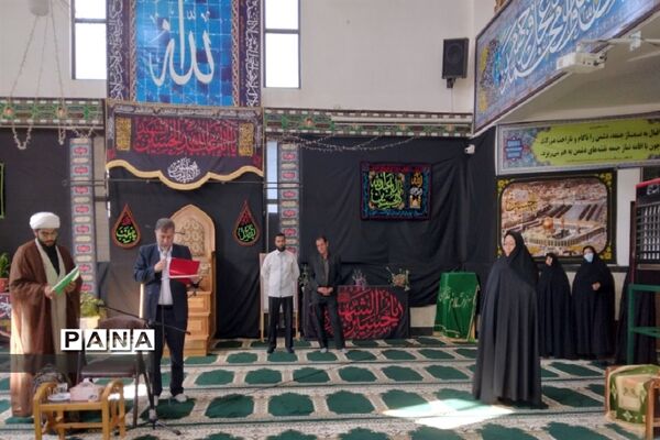برگزاری مراسم توجیهی کاروان زائران اربعین در شهرستان گلبهار