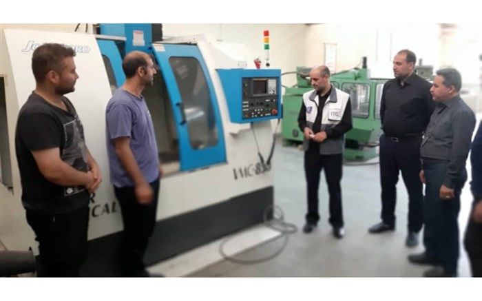 دوره آموزش دوگانه شغلی در حرفه برنامه نویسی تراش CNC برگزار شد