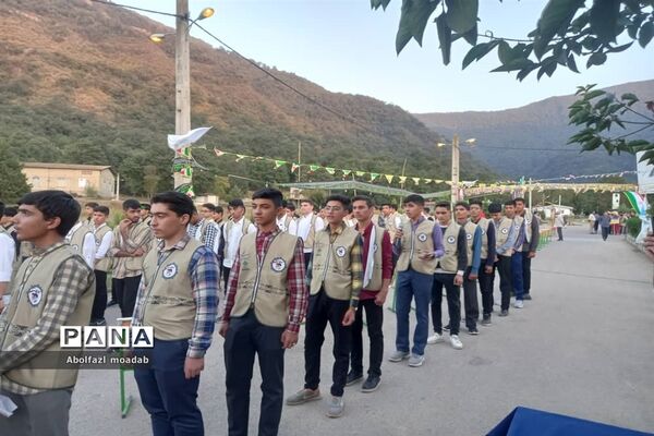 اردوی قطبی اعضای سازمان دانش‌آموزی در استان گلستان