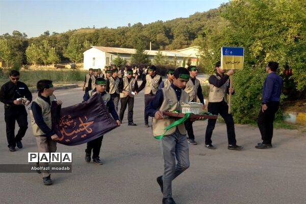اردوی قطبی اعضای سازمان دانش‌آموزی در استان گلستان