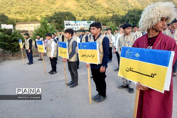 اردوی قطبی اعضای سازمان دانش‌آموزی در استان گلستان