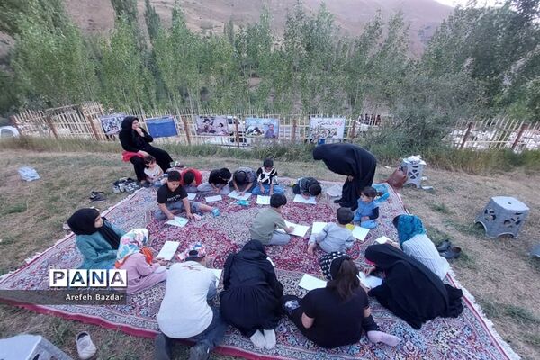 یادواره شهدا در روستاهای بلده