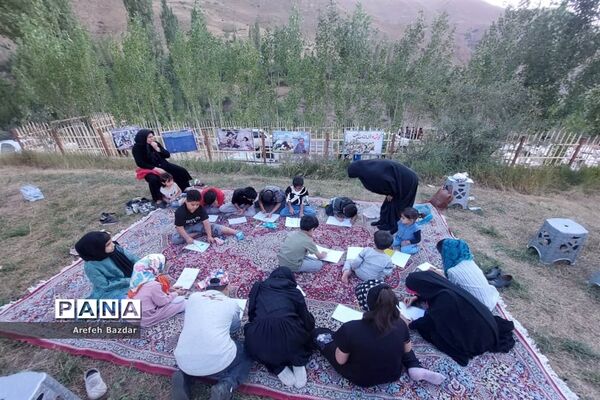 یادواره شهدا در روستاهای بلده