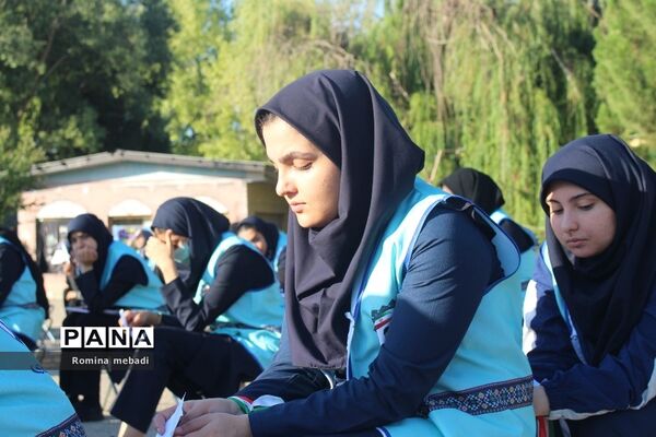 افتتاحیه اردوی قطبی دختران در اردوگاه دماوند