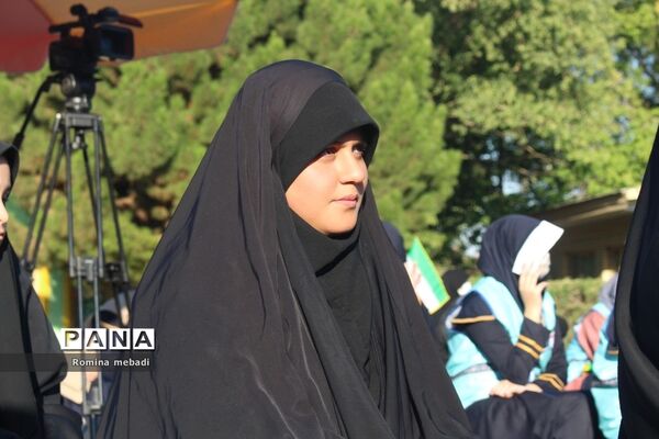 افتتاحیه اردوی قطبی دختران در اردوگاه دماوند