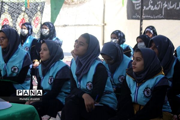 برگزاری کارگاه‌های آموزشی در اردوی قطبی دختران اردوگاه دماوند
