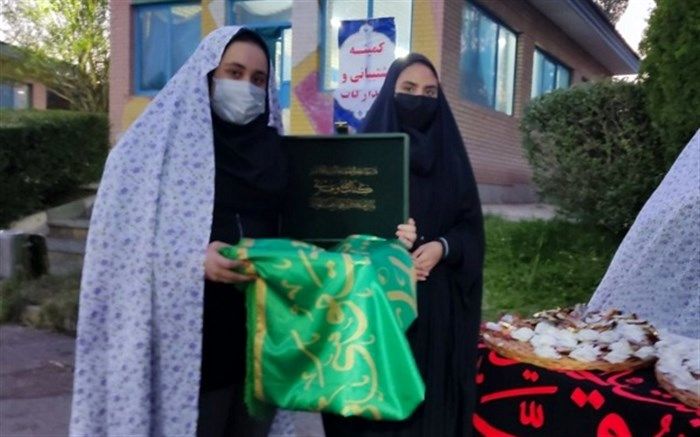 گرامیداشت سالروز شهادت حضرت رقیه توسط دانش‌آموزان عضو سازمان دانش‌آموزی قم