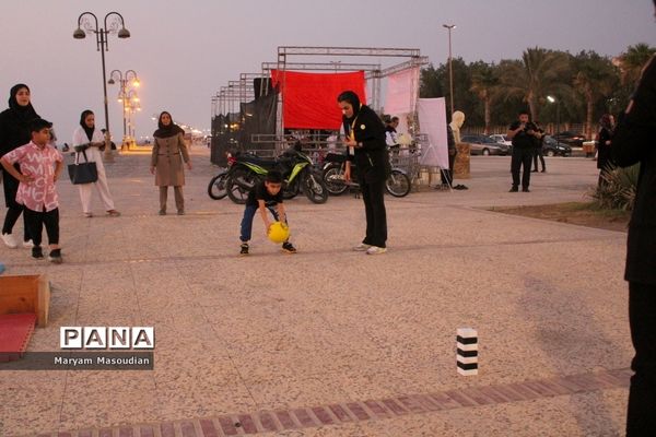 اجرای طرح ملی ورزش خیابانی در بوشهر
