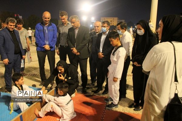 اجرای طرح ملی ورزش خیابانی در بوشهر