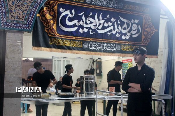 برپایی موکب دختران زهرایی در قم