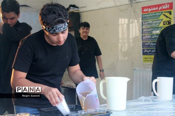 برپایی موکب دختران زهرایی در قم