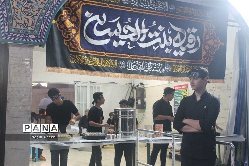 برپایی موکب دختران زهرایی در قم