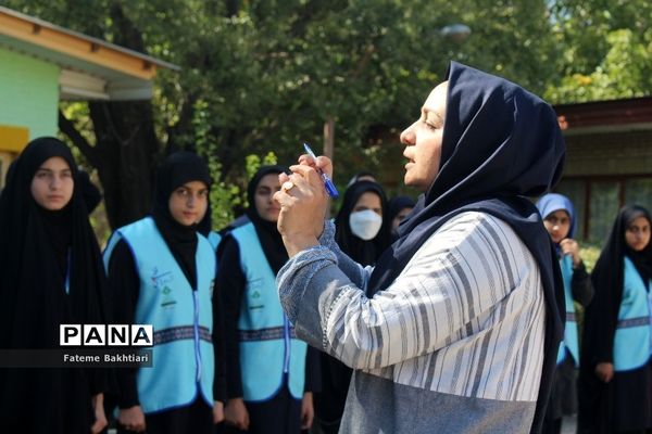 دوره دوم برگزاری کارگاه‌های آموزشی در اردوی قطبی دختران- اردوگاه دماوند