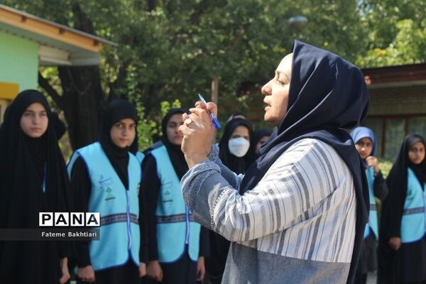 دوره دوم برگزاری کارگاه‌های آموزشی در اردوی قطبی دختران- اردوگاه دماوند