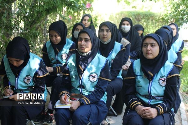 دوره دوم برگزاری کارگاه‌های آموزشی در اردوی قطبی دختران- اردوگاه دماوند