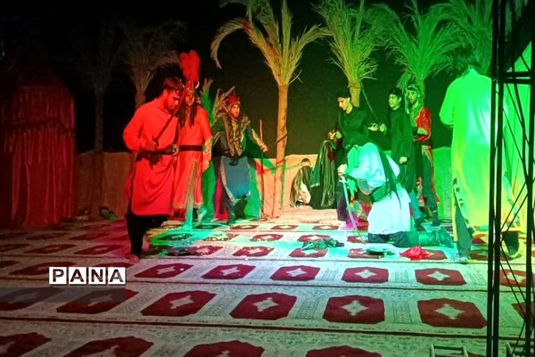 نمایش مذهبی قافله عشق در محمدشهر کرج
