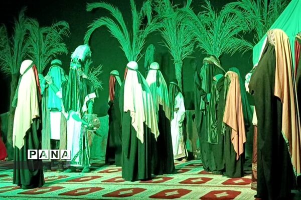 نمایش مذهبی قافله عشق در محمدشهر کرج