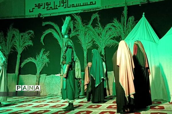 نمایش مذهبی قافله عشق در محمدشهر کرج