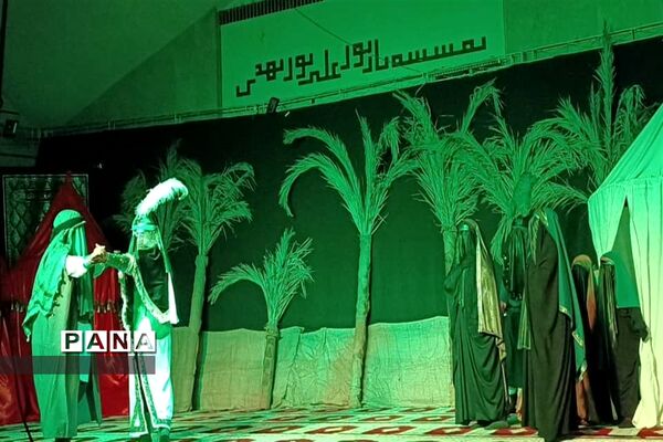 نمایش مذهبی قافله عشق در محمدشهر کرج