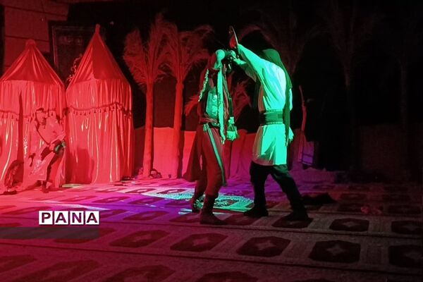 نمایش مذهبی قافله عشق در محمدشهر کرج