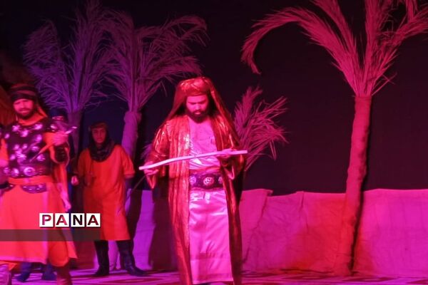 نمایش مذهبی قافله عشق در محمدشهر کرج