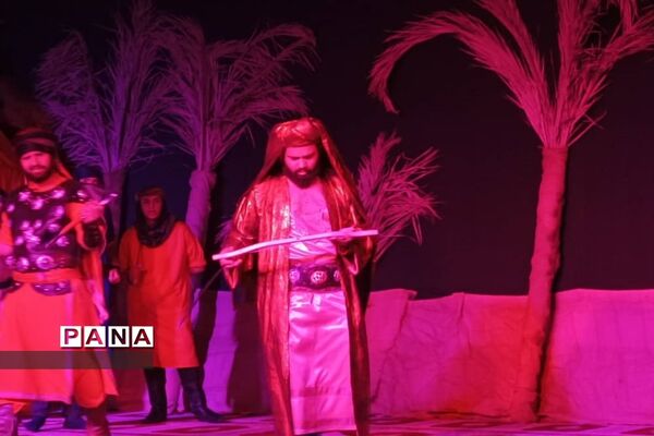 نمایش مذهبی قافله عشق در محمدشهر کرج