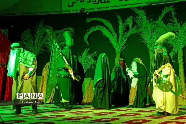 نمایش مذهبی قافله عشق در محمدشهر کرج
