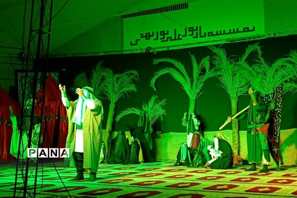 نمایش مذهبی قافله عشق در محمدشهر کرج