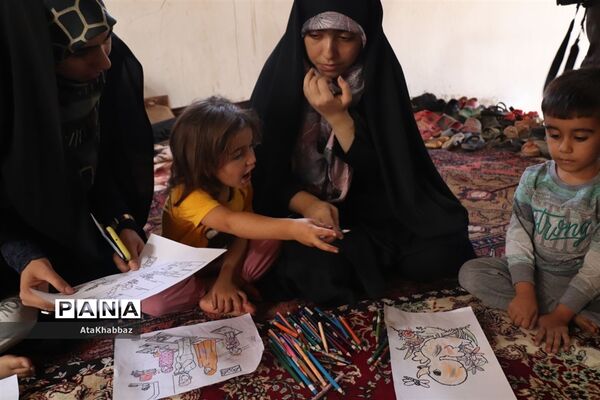 رزمایش جهادی عهد خدمت به همت دانشجویان بسیجی