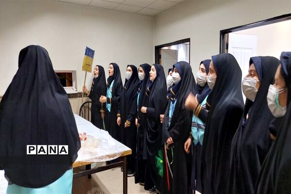 حضور اعضای دختر سازمان دانش‌آموزی البرز در اردوی قطبی دماوند
