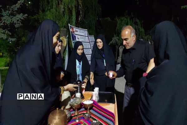 حضور اعضای دختر سازمان دانش‌آموزی البرز در اردوی قطبی دماوند