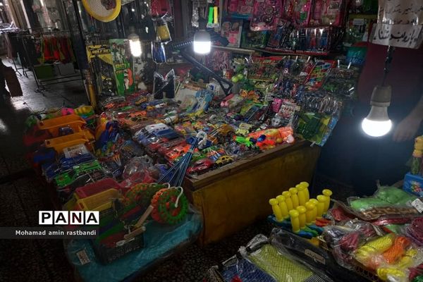 بازارچه محمودآباد واقع در مازندران