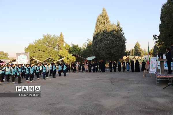 روز دوم اردوی قطبی اعضای دختر سازمان دانش‌آموزی قطب 5 آذربایجان غربی