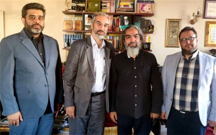 دیدار معاون امور هنری با موسیقیدان پیشکسوت