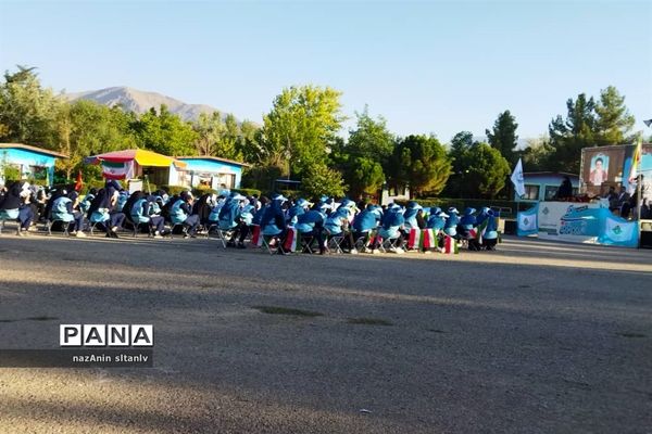دانش‌آموزان اعضای سازمان دانش‌آموزی استان قزوین در اردوی قطبی