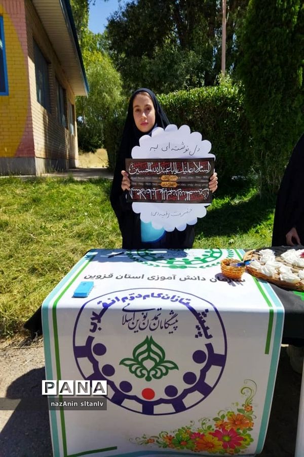 دانش‌آموزان اعضای سازمان دانش‌آموزی استان قزوین در اردوی قطبی