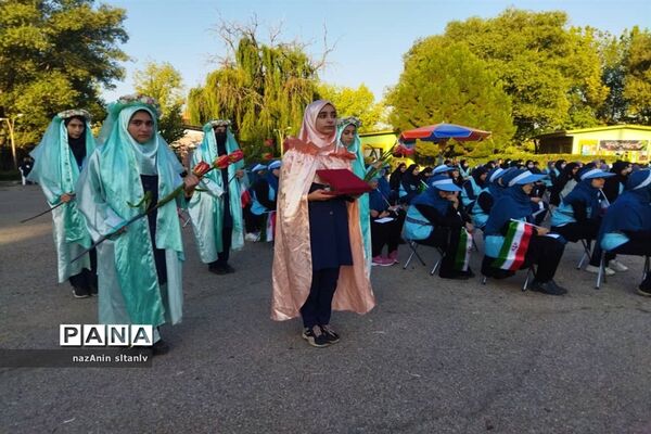 دانش‌آموزان اعضای سازمان دانش‌آموزی استان قزوین در اردوی قطبی