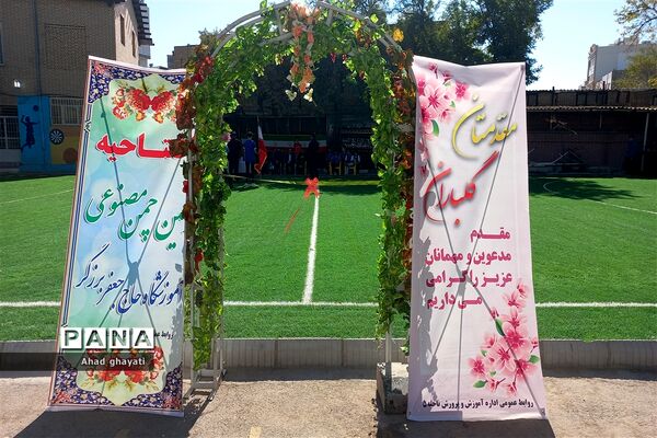 افتتاحیه زمین چمن مصنوعی