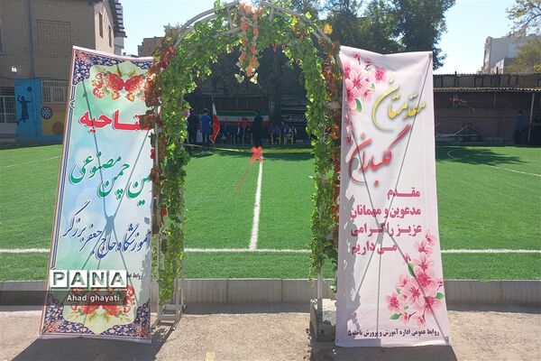افتتاحیه زمین چمن مصنوعی